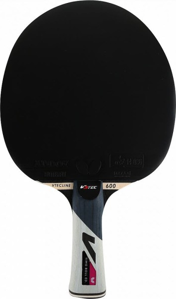 V3TEC VTEC 600 Timo Boll Edition Tischtennisschläger Tischtennis schwarz/rot 