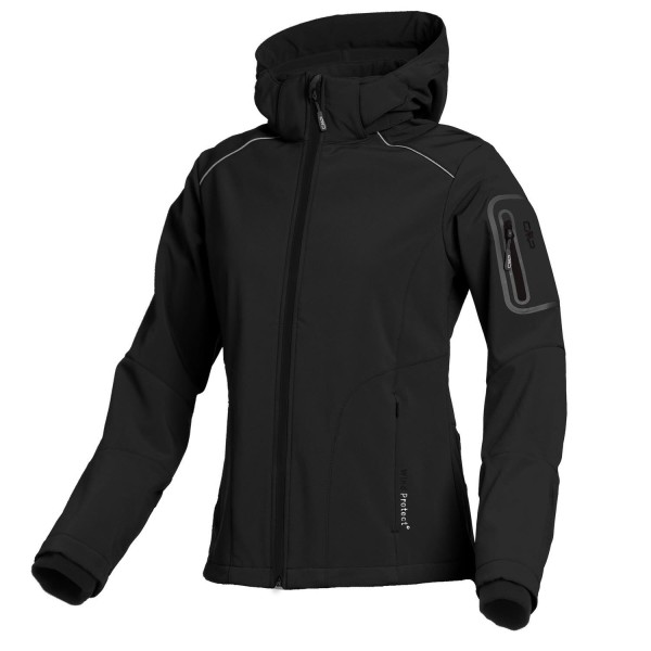 Cmp WOMAN SOFTSHELL JACKET ZIP HOOD Funktionsjacke